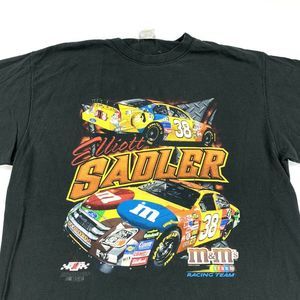 90’s Elliot Sanders M&M Racing Team NASCAR T-Shirt